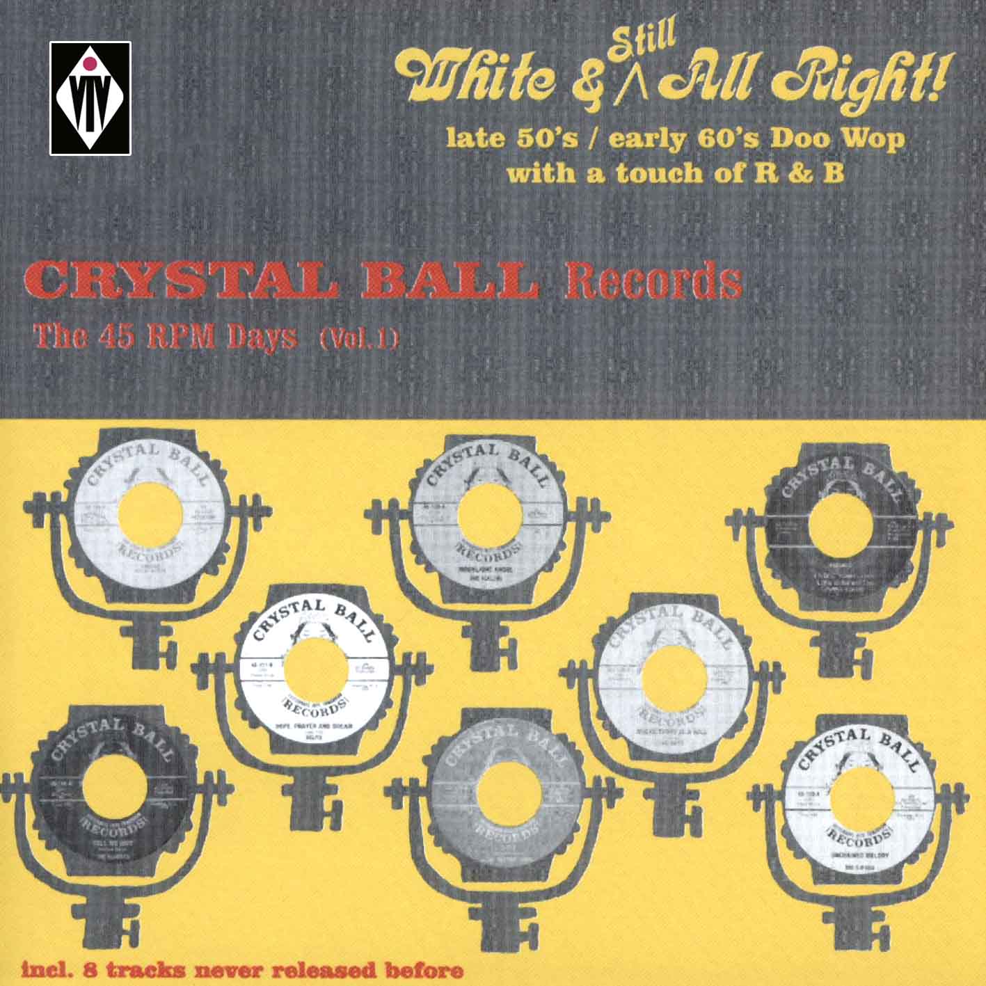 Various Artists - Crystal Ball Records - The 45 RPM Days, Vol. 1 ...